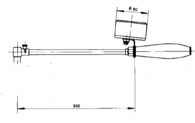WRN-892M針型表面熱電偶溫度計(jì)安裝圖片