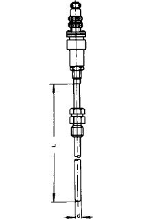 WZPK-266S固定卡套螺紋鎧裝熱電阻安裝圖片 WZPK-266S固定卡套螺紋鎧裝熱電阻安裝圖片
