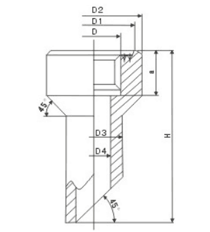 45°角安裝底座 45°角安裝底座