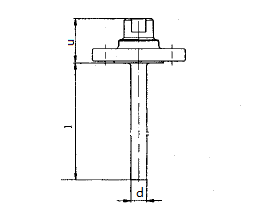 溫度計套管-法蘭式安裝圖片