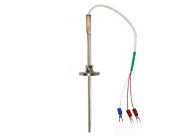 WZPK-475S固定卡套法蘭引線式鎧裝鉑熱電阻